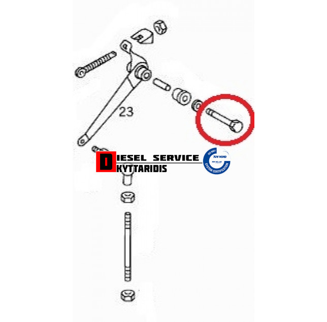 Βίδα μηχανισμού φορτίου