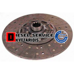 Συμπλέκτη δίσκος Φ350*44.5*36-10Δ με φρενάκι
