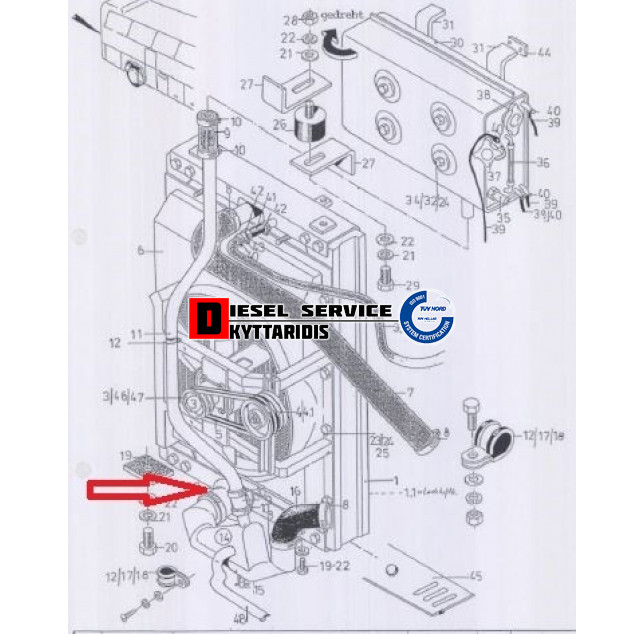 Κολάρο νερού συστολή