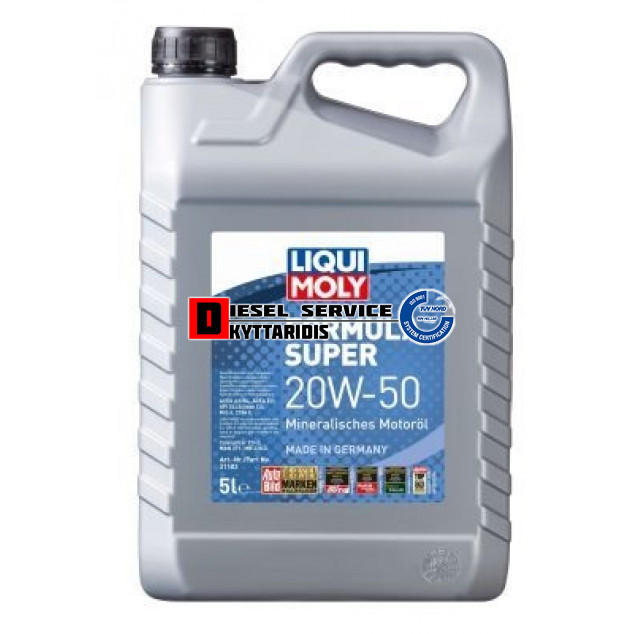 Λάδι FORMULA SUPER SAE 20W50 5Ltr