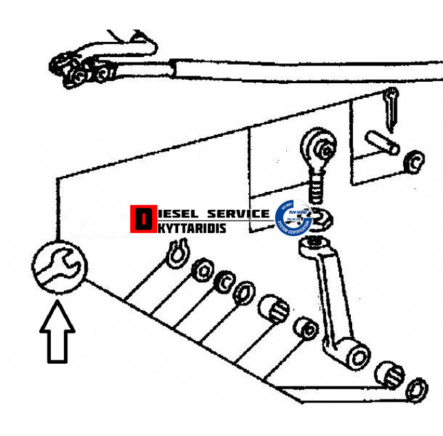 Λευγέ ταχυτήτων σετ επισκευής κάτω