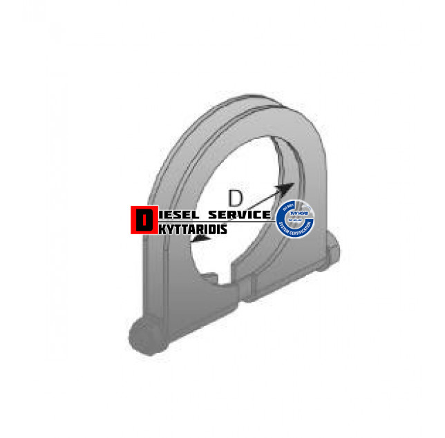 Σφιχτήρα εξάτμισης Φ74-77mm