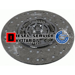 Συμπλέκτη δίσκος Φ430*2'