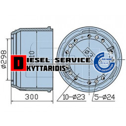 Ταμπούρο Φ410*220mm