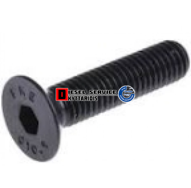 Βίδα φρέζατη άλλεν 6*30*1.5 DIN7991 - 10.9