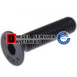 Βίδα φρέζατη άλλεν 6*30*1.5 DIN7991 - 10.9