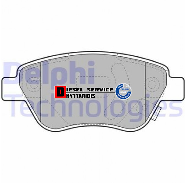 Τακάκια φρένου σετ Τακάκια φρένου σετ