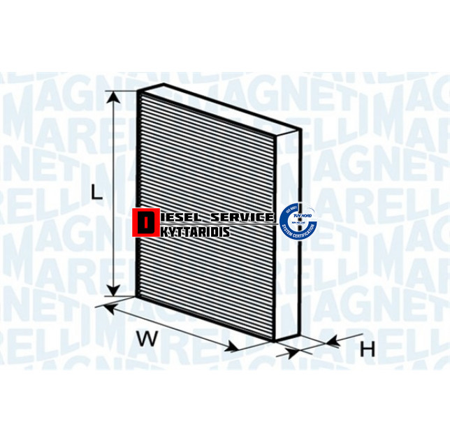Φίλτρο καμπίνας Φίλτρο καμπίνας