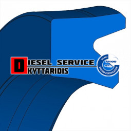 Τσιμούχα υδραυλικού 140*125*10.9 V44RL MERKEL T20