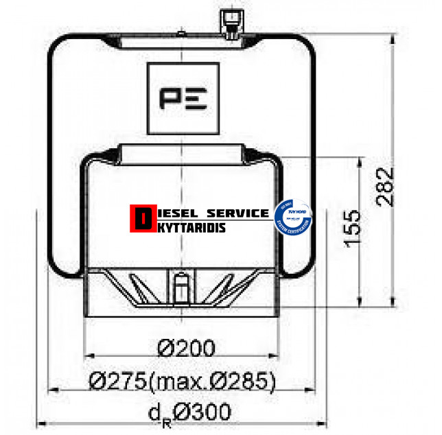 Αερόφουσκα διαφορικού Αερόφουσκα διαφορικού