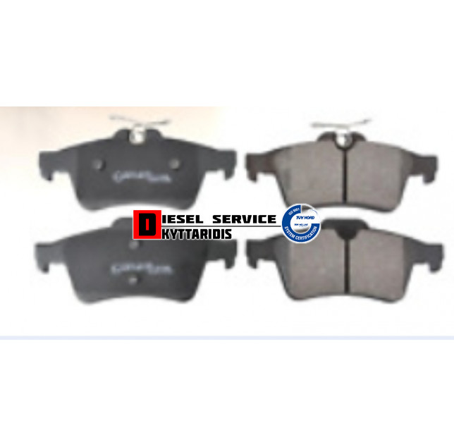 Τακάκια φρένου σετ οπίσθια Τακάκια φρένου σετ οπίσθια