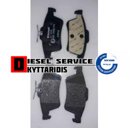 Τακάκια φρένου σετ οπίσθια