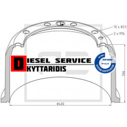 Ταμπούρο 400*200mm