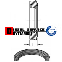 Τσιμούχα υδραυλικού 105.5*90*6.1 T-3RLU