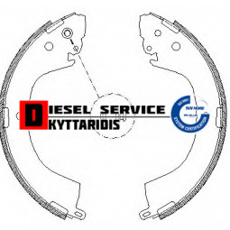 Σιαγώνες φρένου σετ 270x53