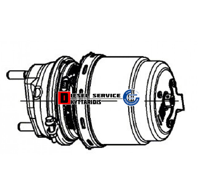 Φυσούνα χειροφρένου 20/24 οπίσθια R