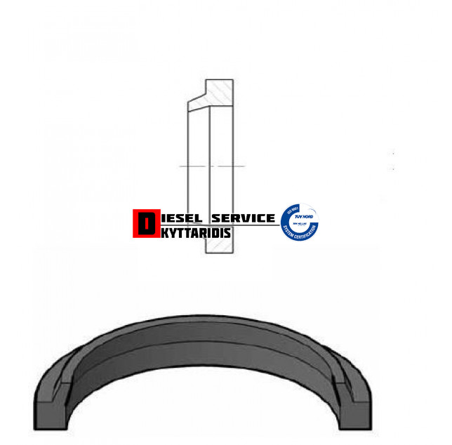 Τσιμούχα υδραυλικού ξύστρα 43*35*5/7 Χ-7