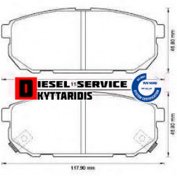 Τακάκια φρένου σετ