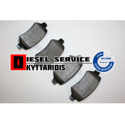 Τακάκια φρένου σετ οπίσθια