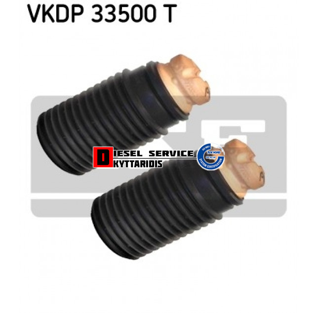 Λάστιχα κρούσης και καλύμματα εμπρόσθιων αμορτισέρ σετ