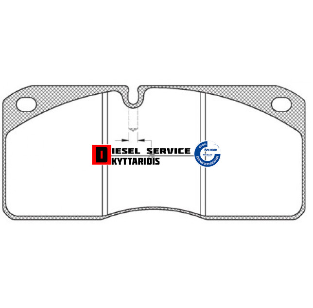 Τακάκια φρένου σετ