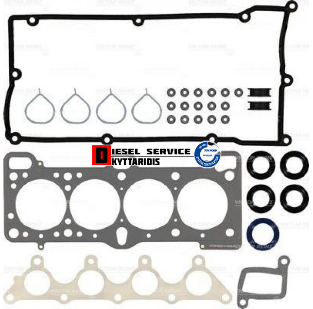 Φλάτζα κεφαλής με άνω σετ