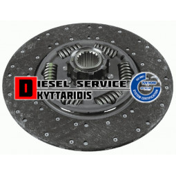 Συμπλέκτη δίσκος Φ400