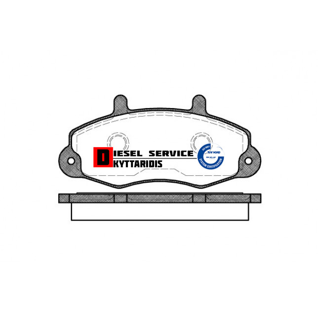 Τακάκια φρένου σετ