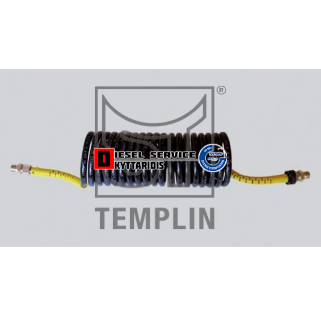 Σπιράλ αέρος κίτρινο/μάυρο