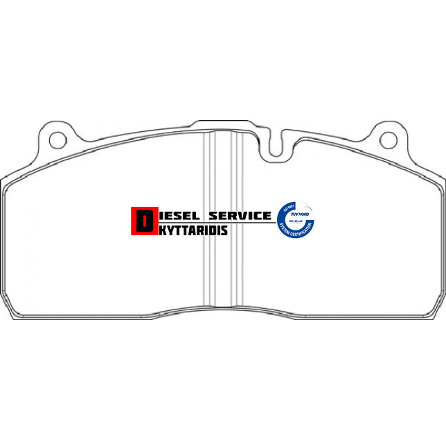 Τακάκια φρένου σετ Τακάκια φρένου σετ