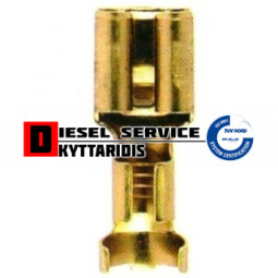 Φισάκια γυμνά θηλυκά 6.3*0.8mm