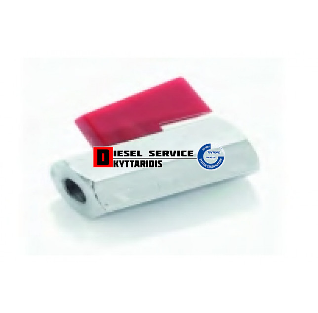 Βάνα mini ball valve Θ-Θ 1/2