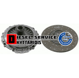 Συμπλέκτη σετ Φ430*45*50 18Δ