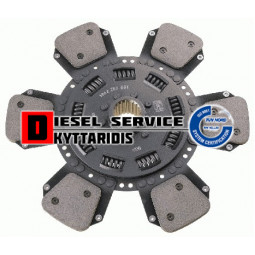 Συμπλέκτη δίσκος Φ360 με τακάκια