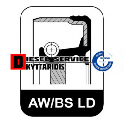 Τσιμούχα 140*120*13/12 L στροφαλού