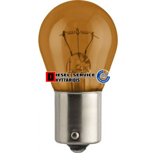 Λάμπα 12V-21W (BAU15s) πορτοκαλί