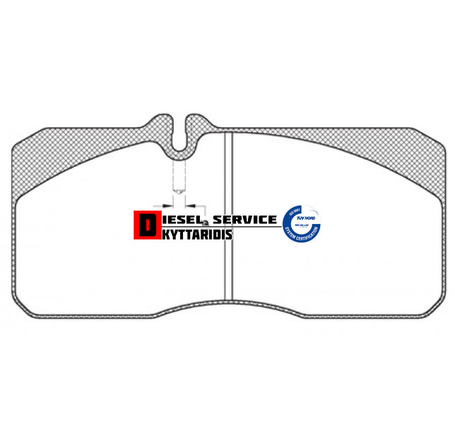 Τακάκια φρένου σετ εμπροσθια/οπίσθια Τακάκια φρένου σετ εμπροσθια/οπίσθια