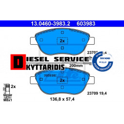 Τακάκια φρένου σετ