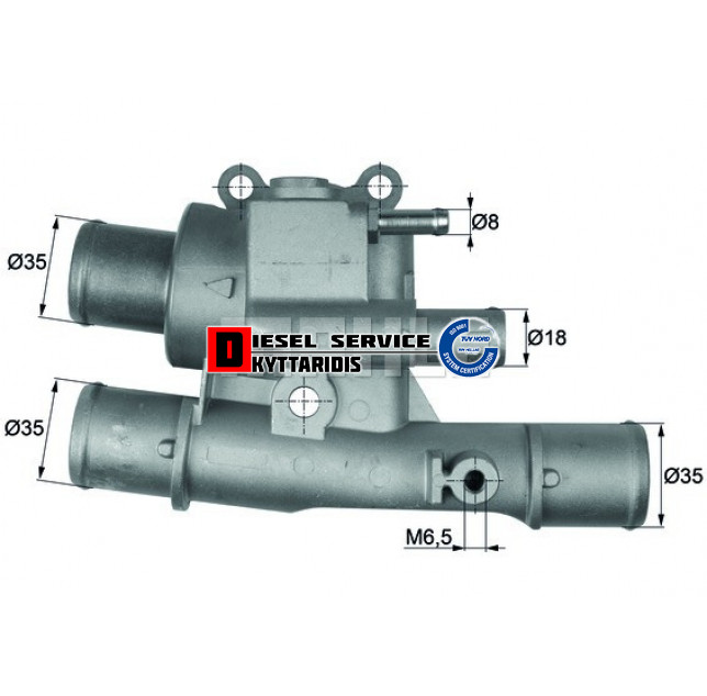 Θερμοστάτη 88°C