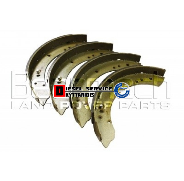 Σιαγώνες φρένου σετ οπίσθιες 279.4x57