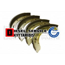 Σιαγώνες φρένου σετ οπίσθιες 279.4x57