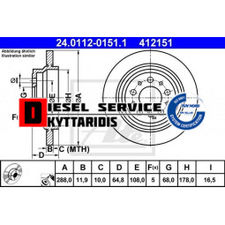Δισκόπλακες οπίσθιες