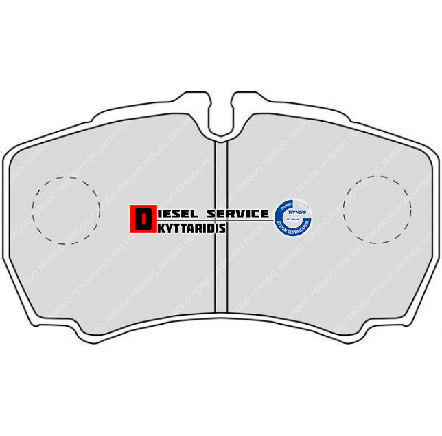 Τακάκια φρένου σετ οπίσθια Τακάκια φρένου σετ οπίσθια