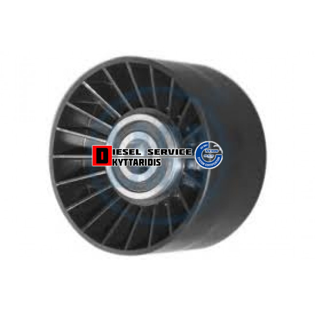 Τροχαλία πλαστική Φ95*50 ίσια