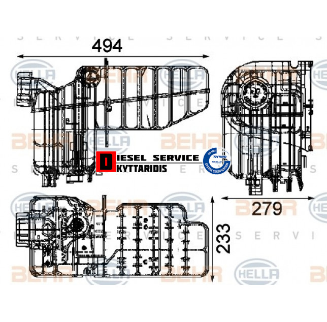 Παγούρι νερού ψυγείου Παγούρι νερού ψυγείου