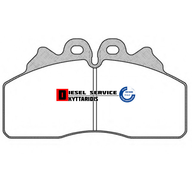 Τακάκια φρένου σετ Τακάκια φρένου σετ