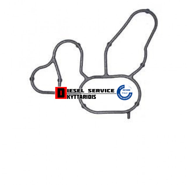 Φλάτζα φιλτροκούτι λαδιού στο κορμό