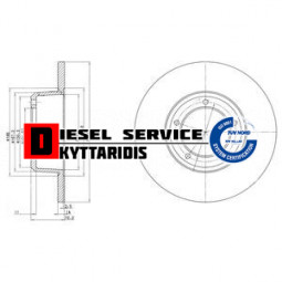 Δισκόπλακα εμπρόσθια