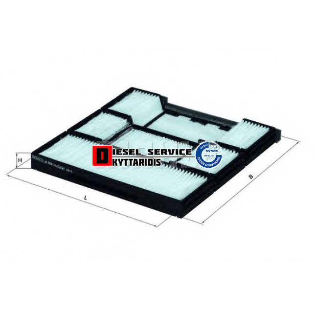 Φίλτρο αέρος Φίλτρο αέρος