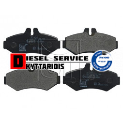 Τακάκια φρένου σετ οπίσθια